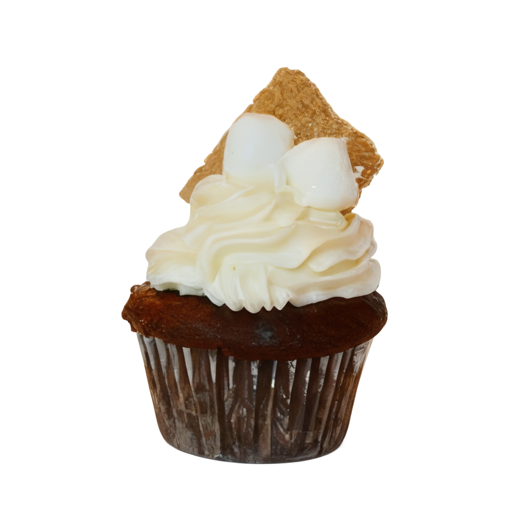 Chocolate S'more Cupcake