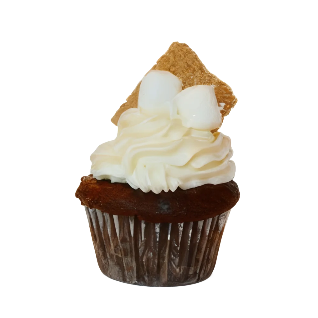 Chocolate S'more Cupcake