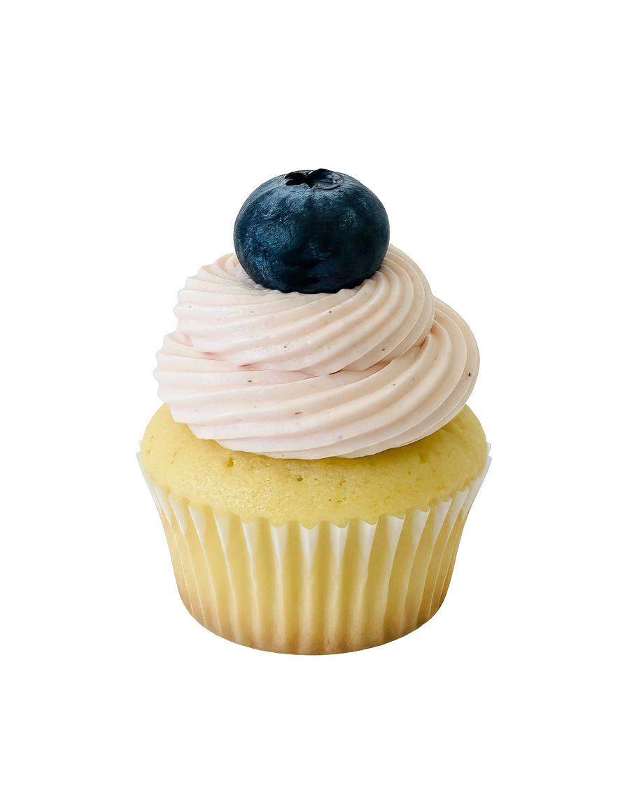 Lemon Blueberry Cupcake