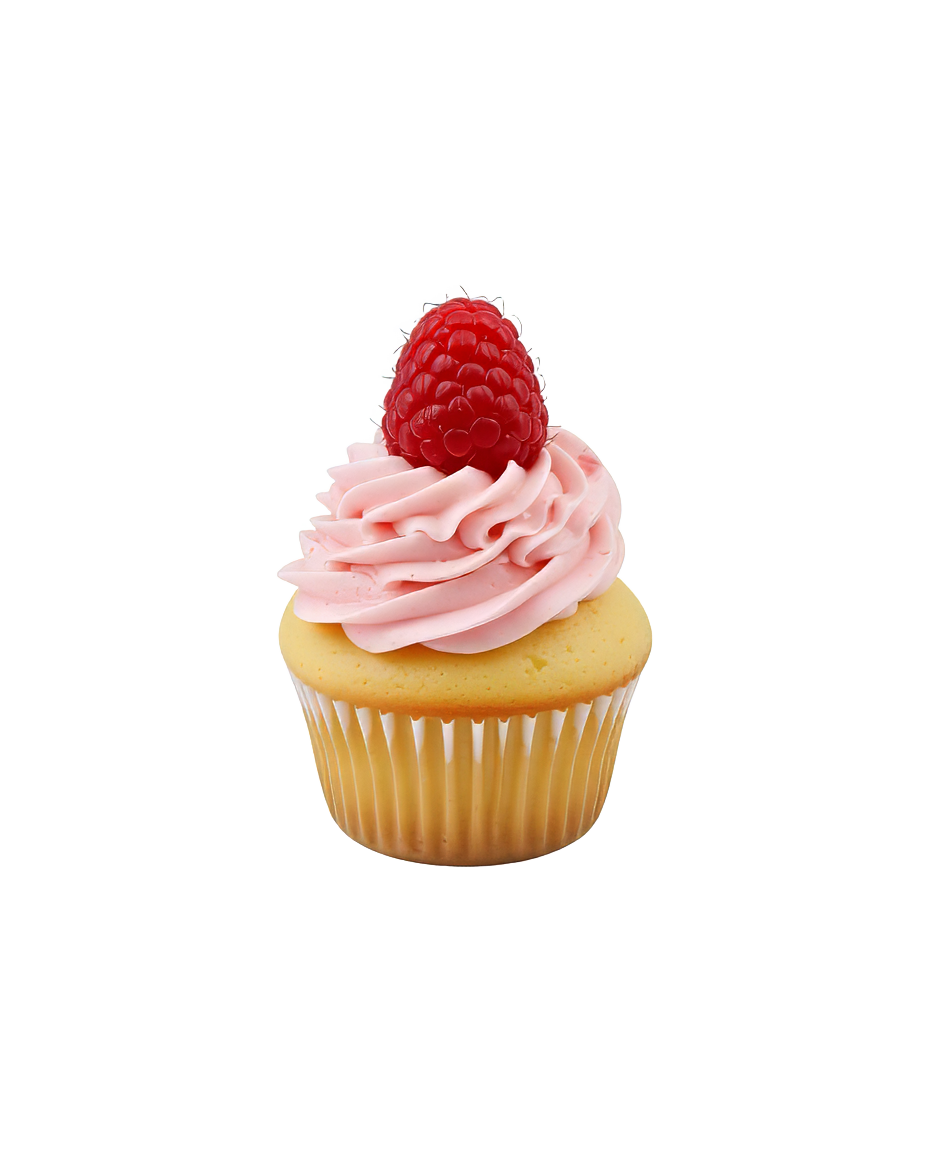 Lemon Raspberry Cupcake