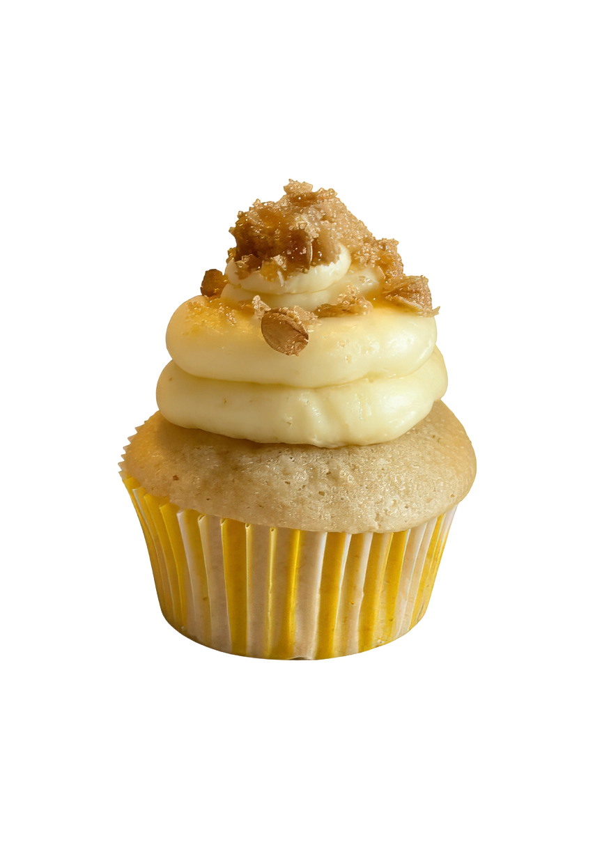 Peach Cobbler Cupcake
